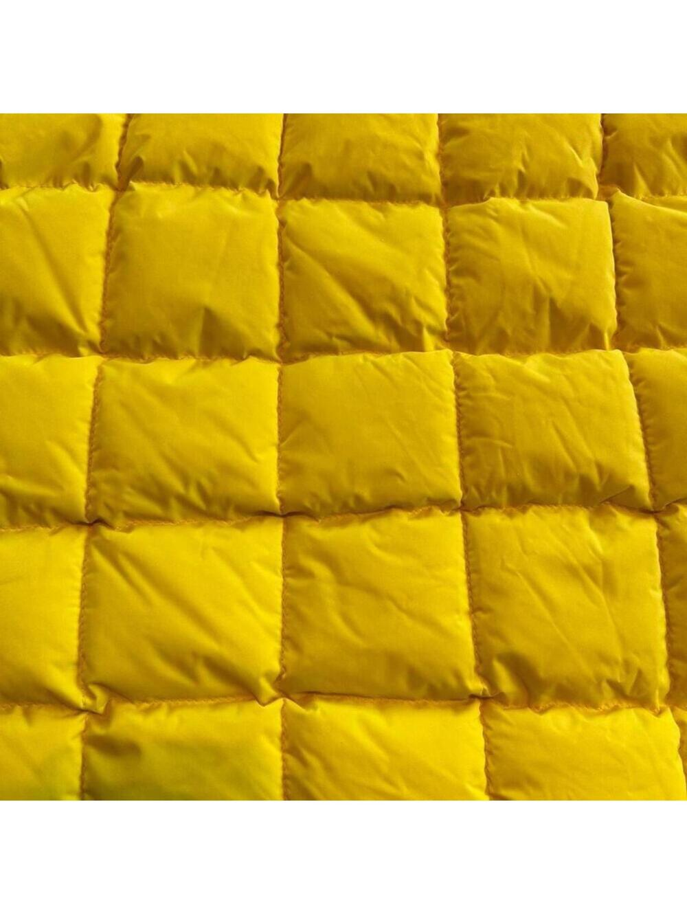 Yellow puffer Vest- size medium - Picture 5 of 6